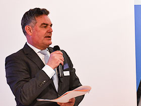 Martin Kuonen von Centre Patronal sprach zur Reorganisation.