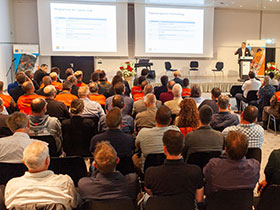 Mehr als 120 Kaderleute des Zivilschutzes besuchten die Fachtagung 2022 des SZSV width=280