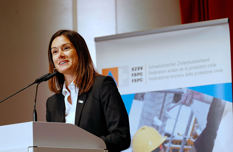 Maja Riniker, la présidente de la FSPC